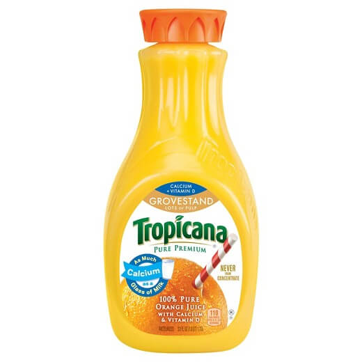 Tropicana Pulp With Calcium Juice