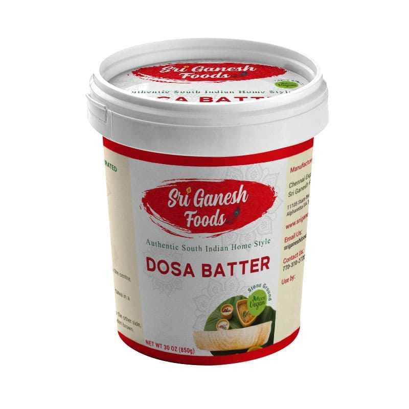 DOSA BATTER SRI GANESH FOODS 30 OZ