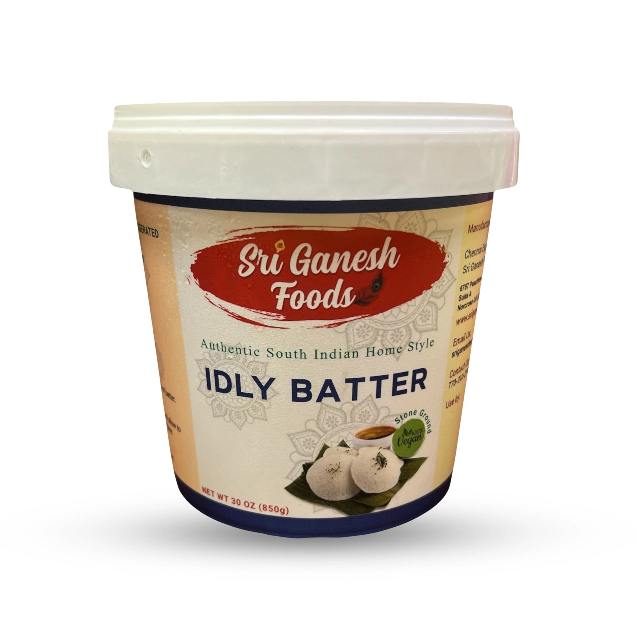 IDLY BATTER SRI GANESH FOODS 30 OZ