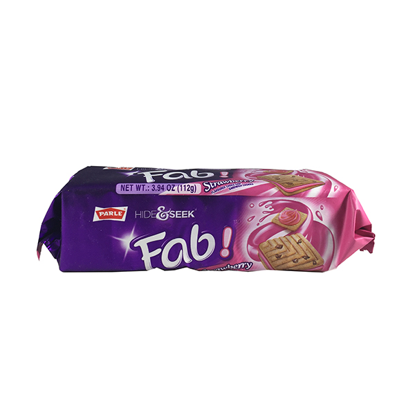 Parle Hide And Seek Strawberry Biscuit