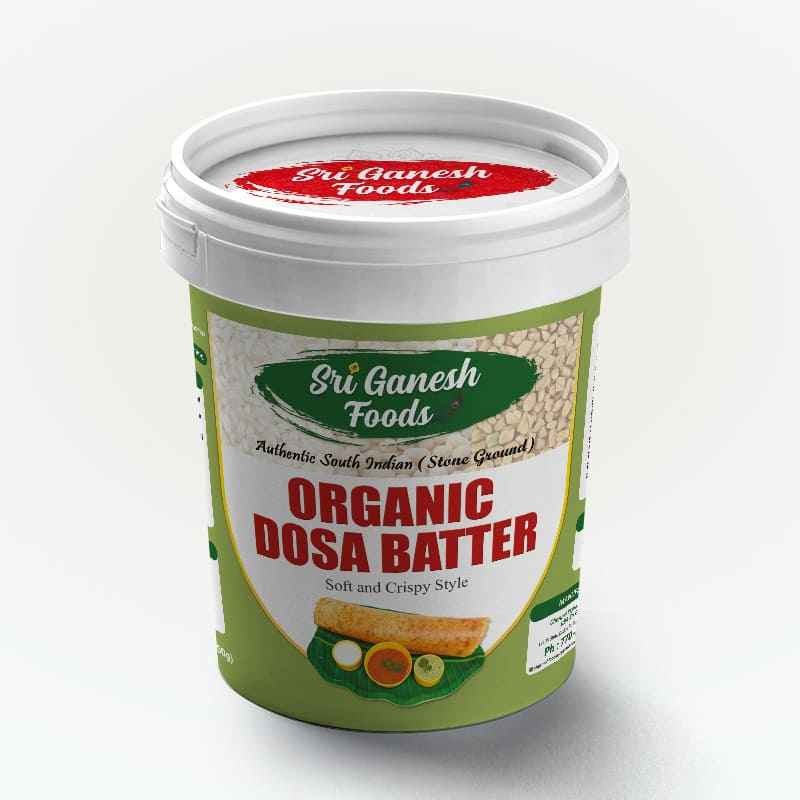 ORGANIC DOSA SRI GANESH 850 GM