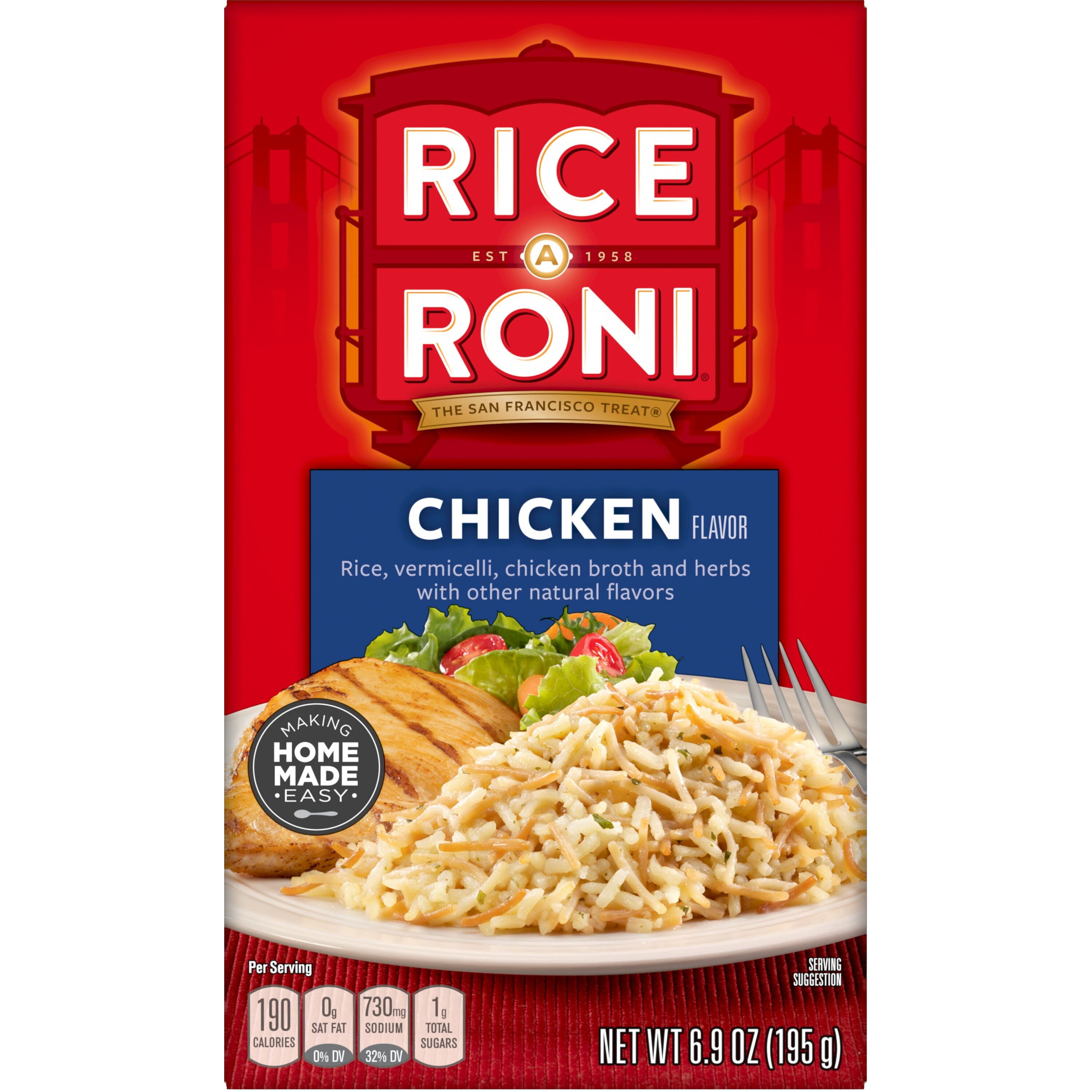 Rice A Roni Chicken Flavor 1 Pack