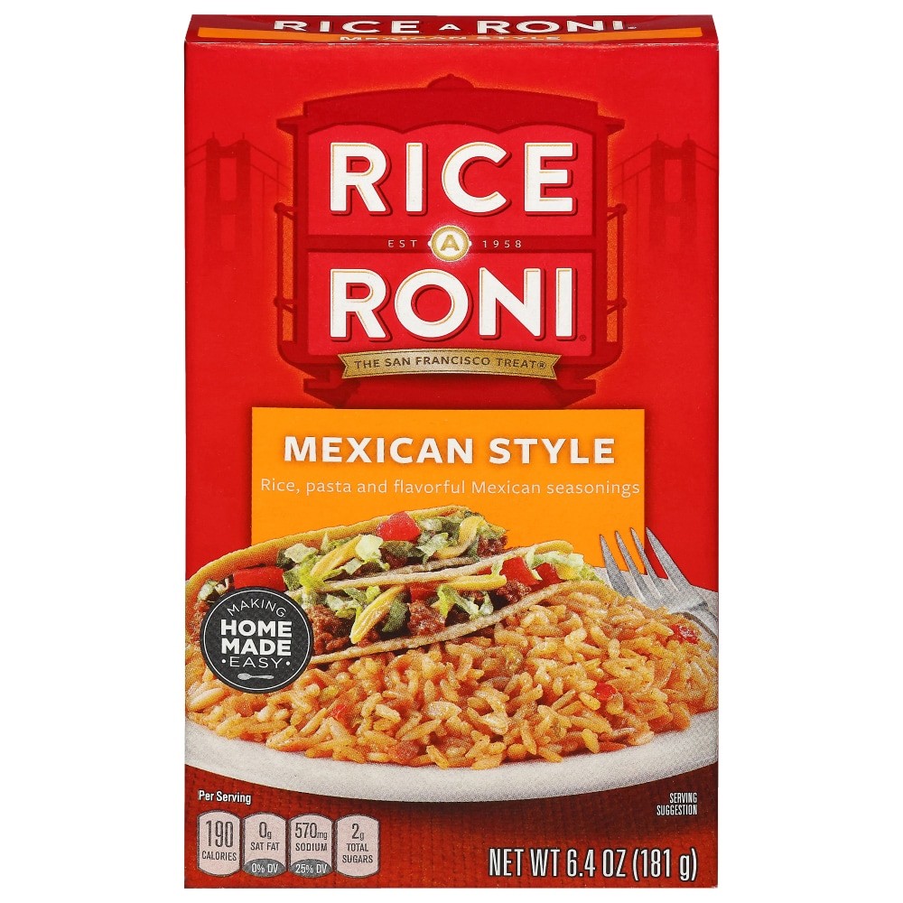 Rice A Roni Mexican Style 6.4 OZ