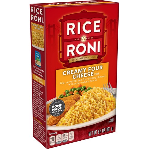 RICE A RONI CREAMY FOUR CHEESE 6.4 OZ