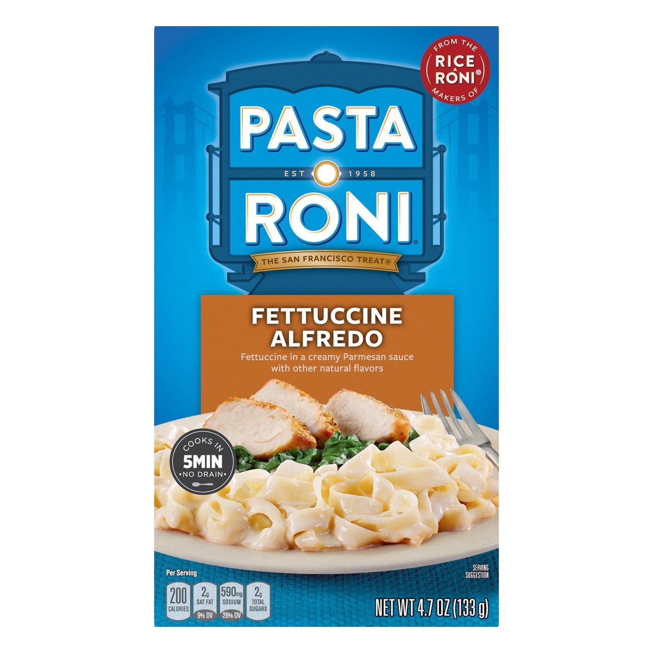 Pasta Roni Fettuccine Alfredo 4.67 OZ