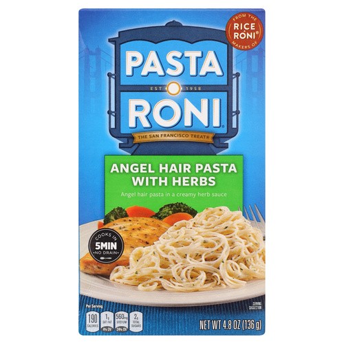 PASTA RONI ANGEL HAIR WITH HERBS 4.8 OZ