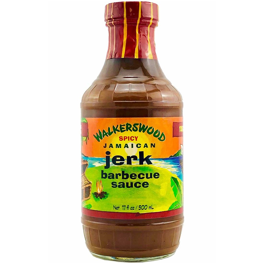 Walkerswood  Spicy Jamaican Jerk BBQ Sauce  17 OZ