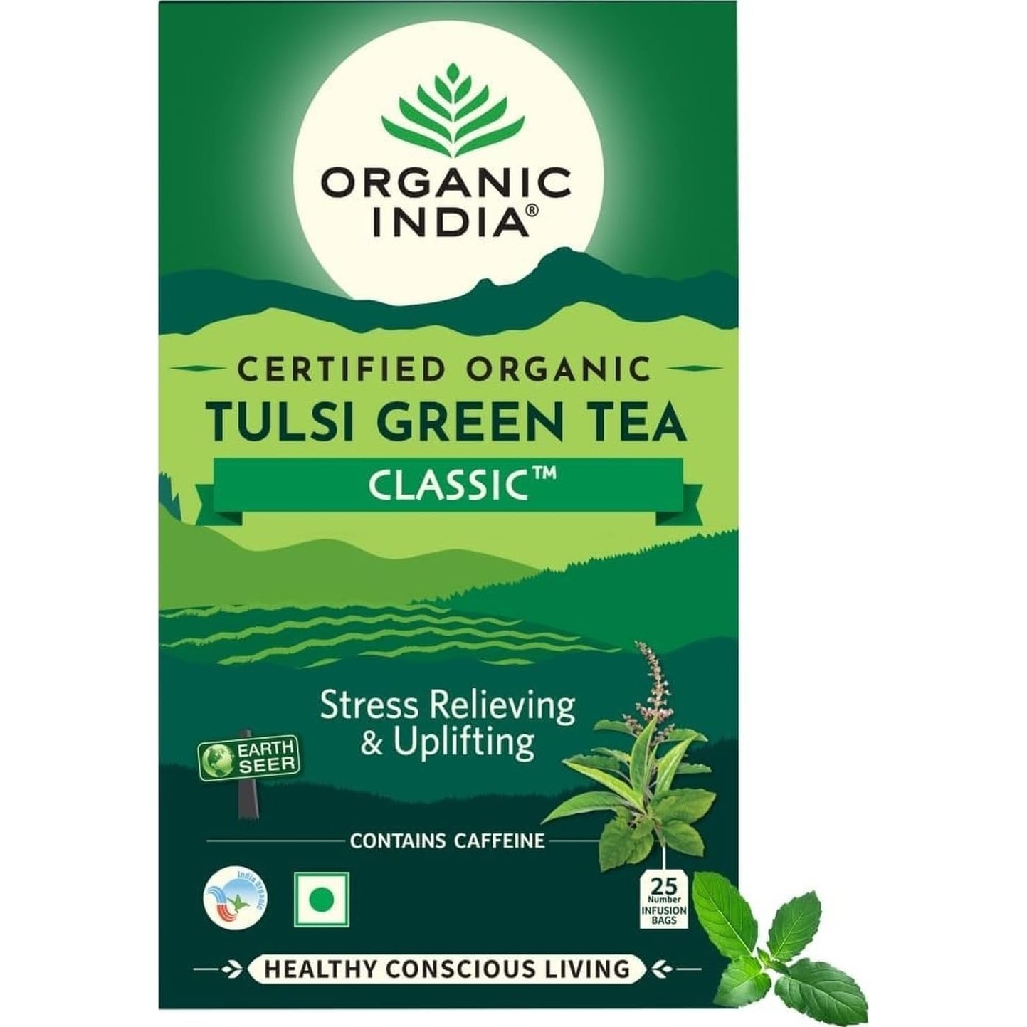 Organic India Tea(Tulsi Green) 1.27 OZ