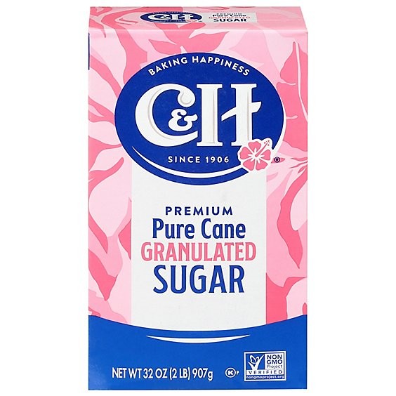 C & H Cane Sugar 2 LBS