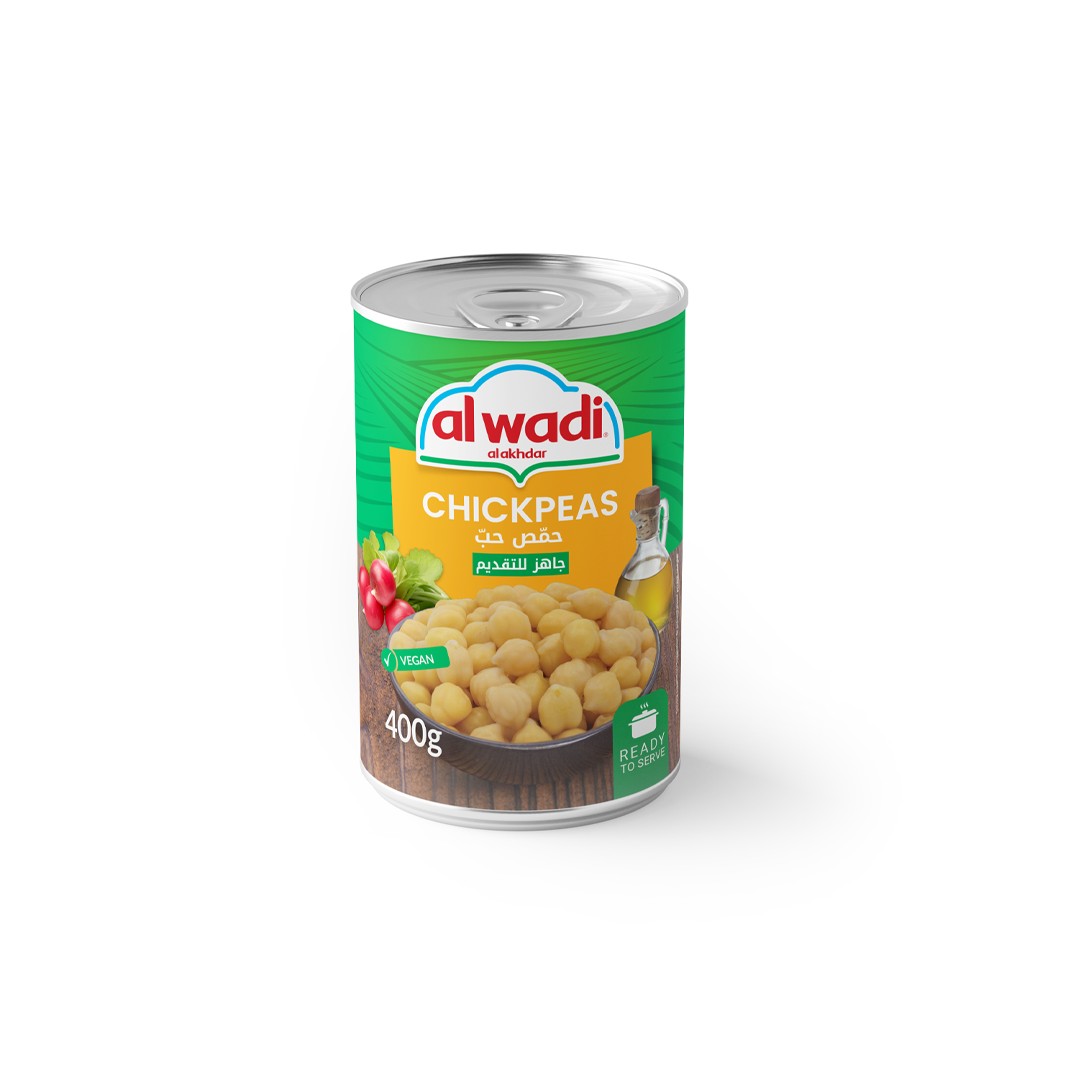 ALWADI ALAKHDAR   CHICKPEAS IN BRINE 0.88 Lbs