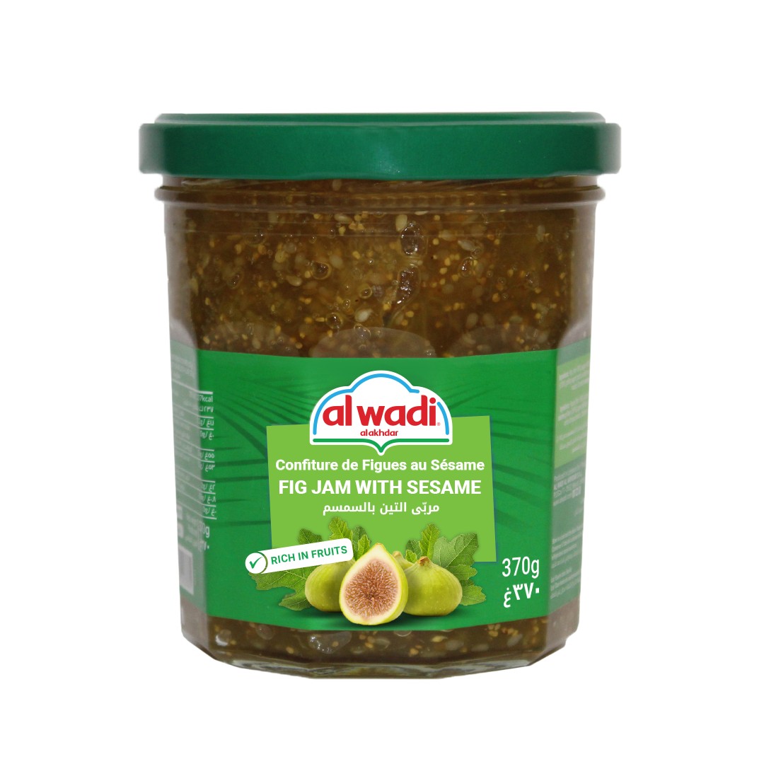 Alwadi Fig And Sesame 370 GM