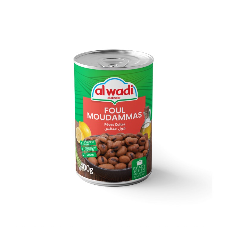 ALWADI PEELED FOUL MOUDAMMAS 0.88 Lbs