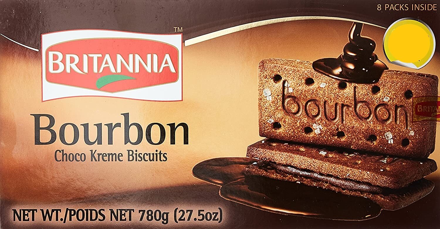 BRITANNIA BOURBON CHOCOLATE BISCUITS