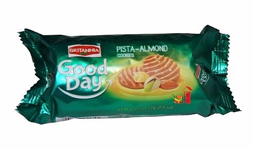BRITANNIA GOOD DAY PISTA ALMOND COOKIES