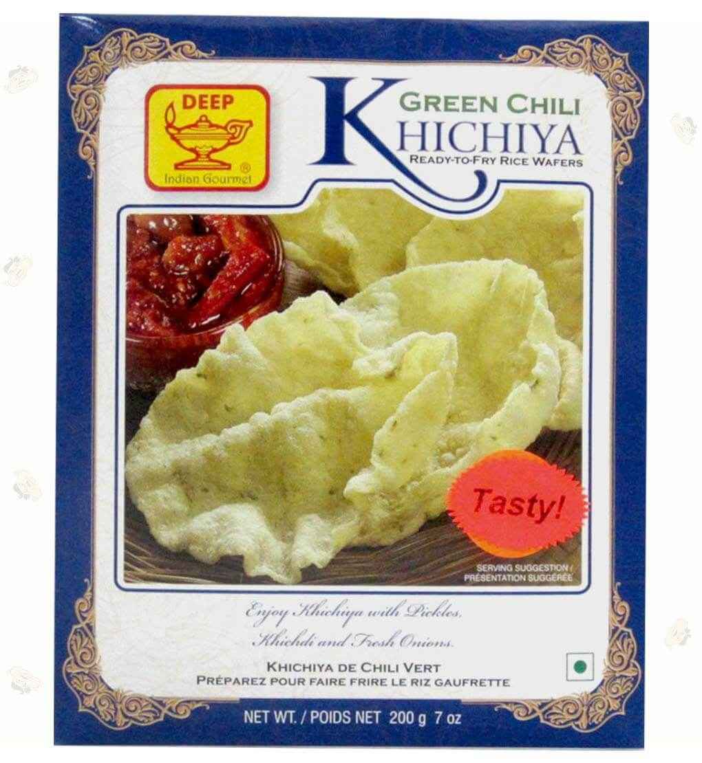Deep Green Chilli Khichiya