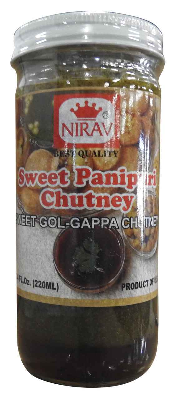 NIRAV PANIPURI SWEET CHUTNEY