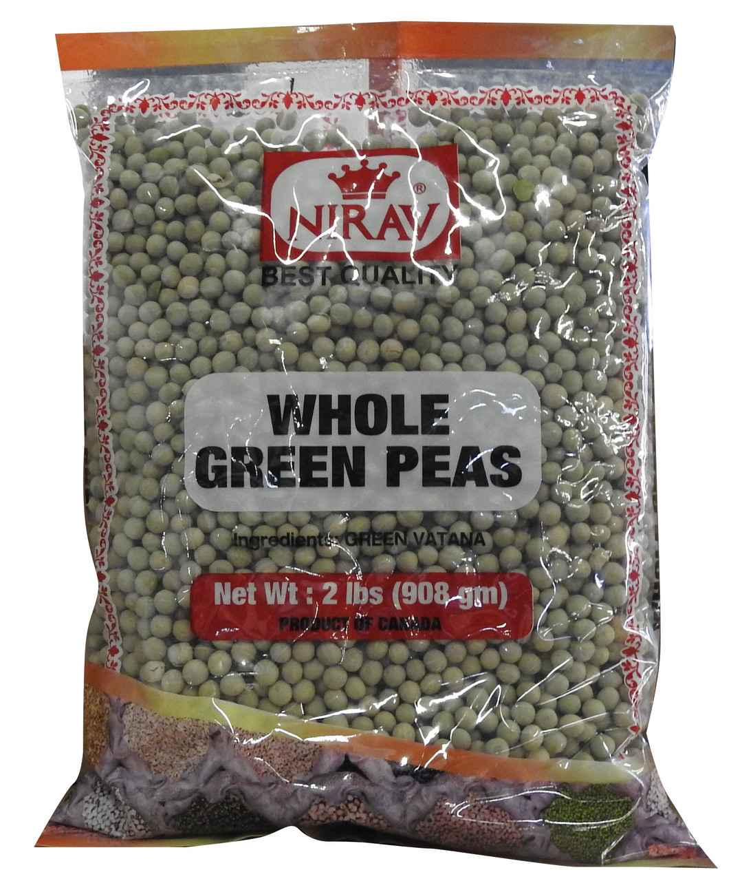 NIRAV GREEN WHOLE PEA (VATANA)