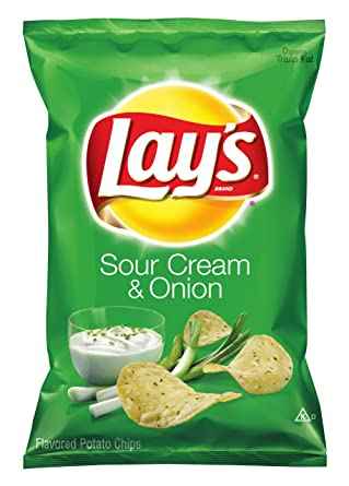 LAYS CHIPS CREAM And ONION