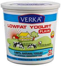 VERKA LOW FAT YOGURT