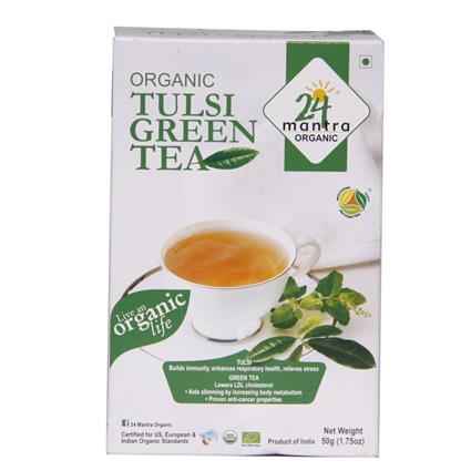 24MANTRA TULSI GREEN TEA