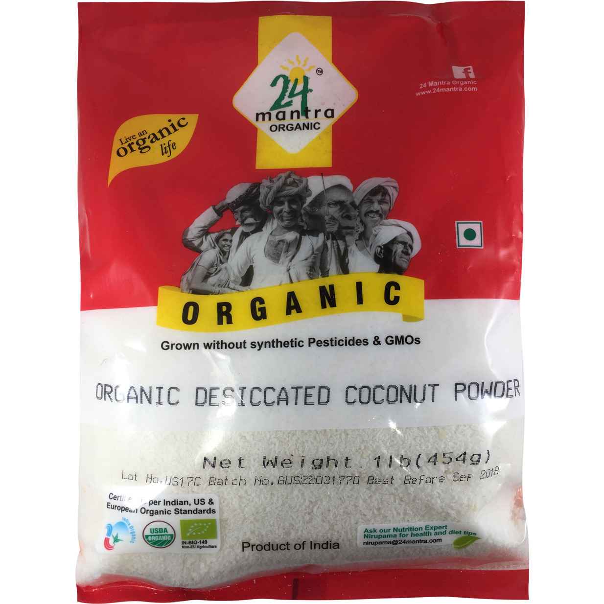 24MANTRA COCONUT POWDER