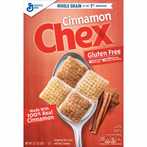 GENERAL MILLS CHEX CINNAMON 12 OZ