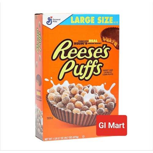 GENERAL MILLS REESES PB PUFFS 16.7 OZ