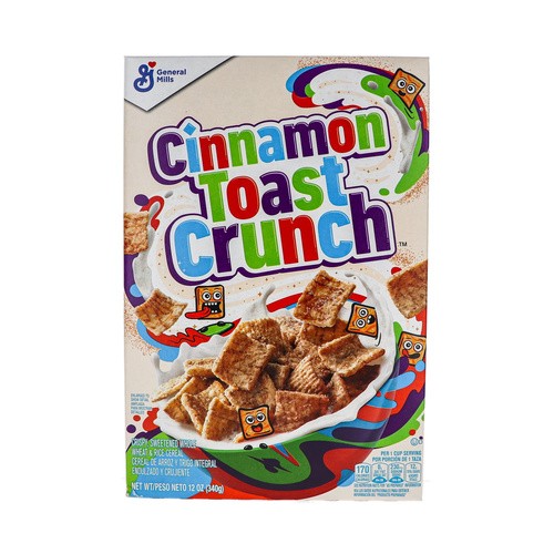 Cinnamon Toast Crunch Breakfast Cereal 12 OZ