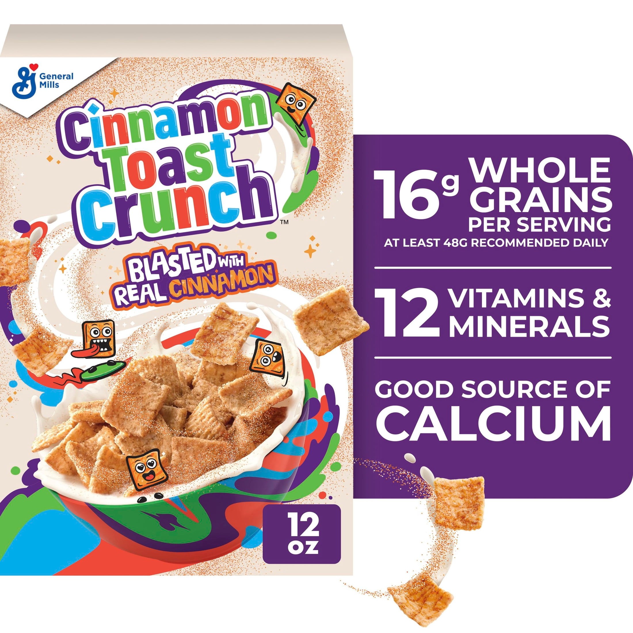CINNAMON TAOST CRUNCH 12 OZ