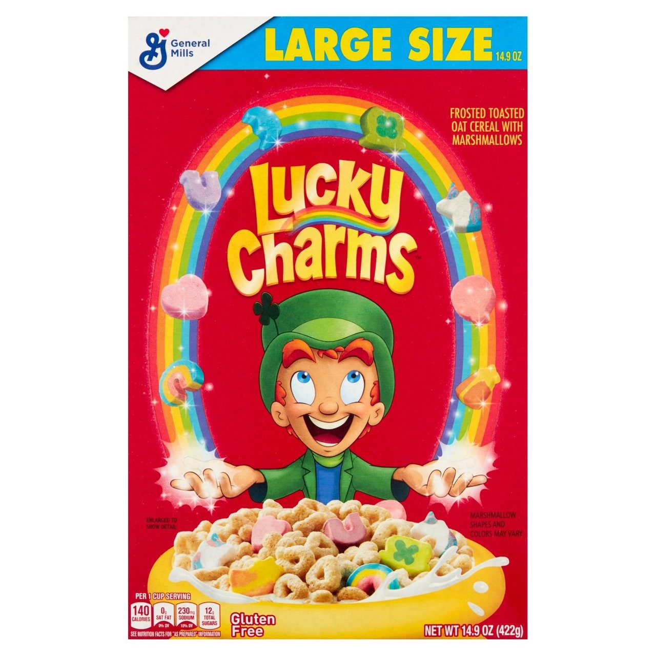 LUCKY CHARMS CEREALS 422 GM