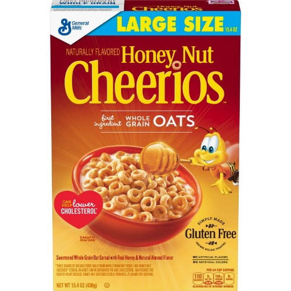 GM CHEERIOS HONEY NUT 15.4 OZ