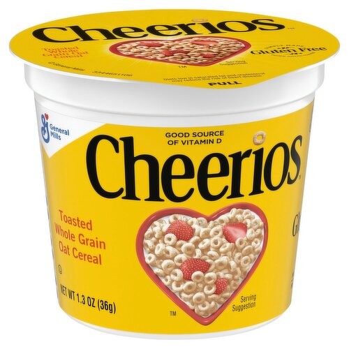 Cheerios:Toasted Whole Grain Oat Cereal 1.3 OZ