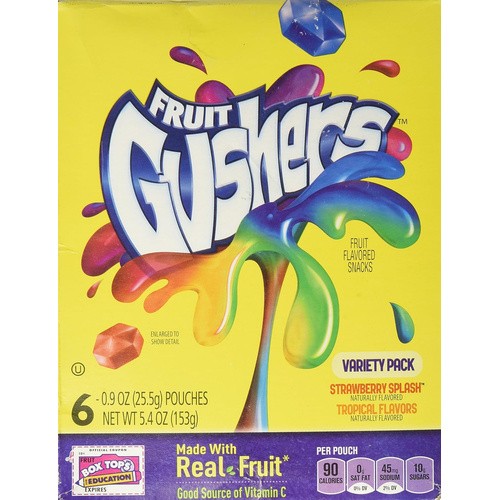 BETTY CROCKER GUSHER VARIETY 6 COUNT