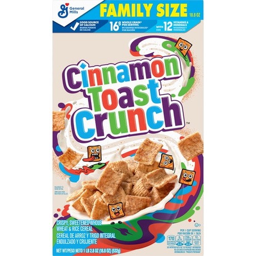 General Mills Cinnamon Toast Crunch 18.8 OZ