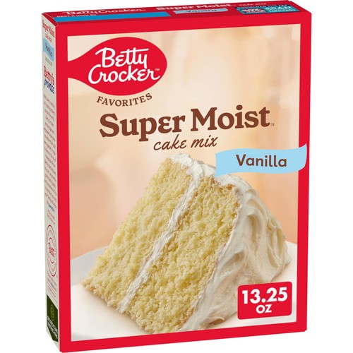 BETTY CROCKER CAKE NATRL VANILA 13.25 OZ