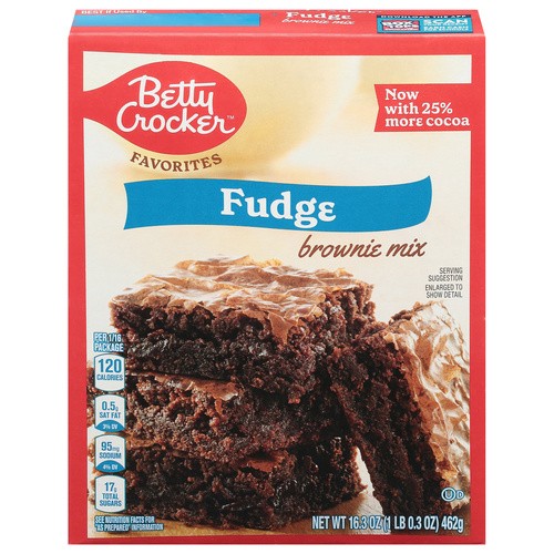 Betty Crocker Fudge Brownie Mix 16.3 OZ