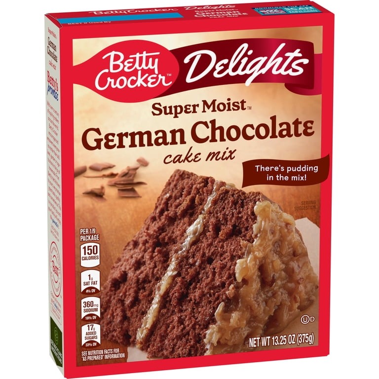 BETTY CROCKER CAKE GERMAN CHOC 13.25 OZ