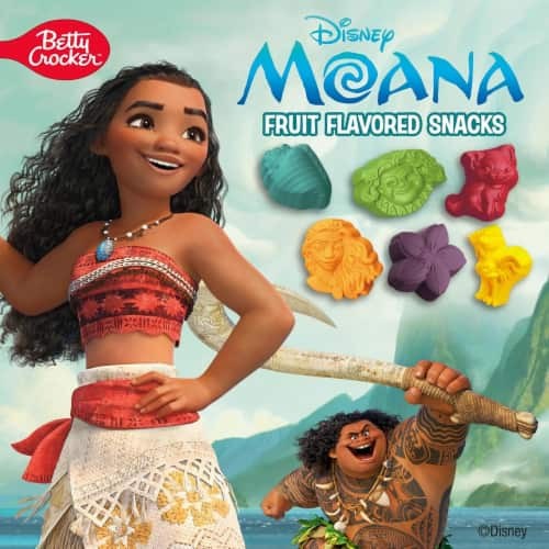 BETTY CROCKER FRUIT SNACK MOANA 10 COUNT