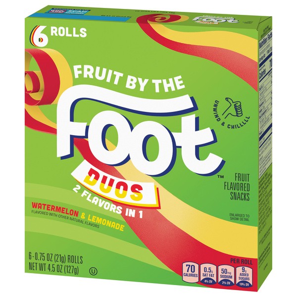 Fruit By The Foot Duos 4.5 OZ