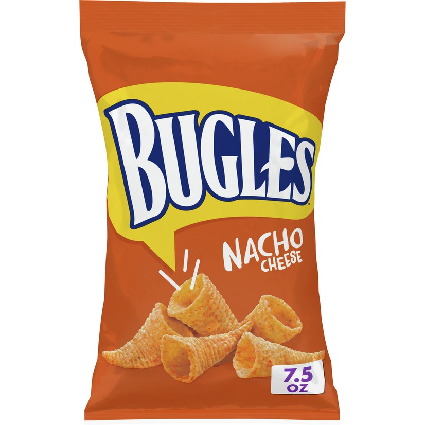 Bugles Nacho Cheese Corn Snacks 7.5 OZ