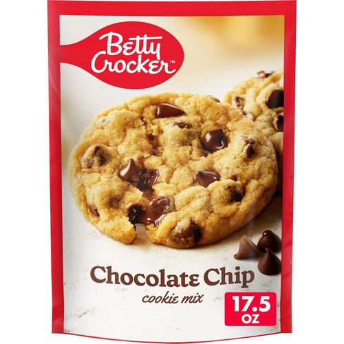 BETTY CROCKER CHOC CHIP COOKIE MIX 17.5 OZ