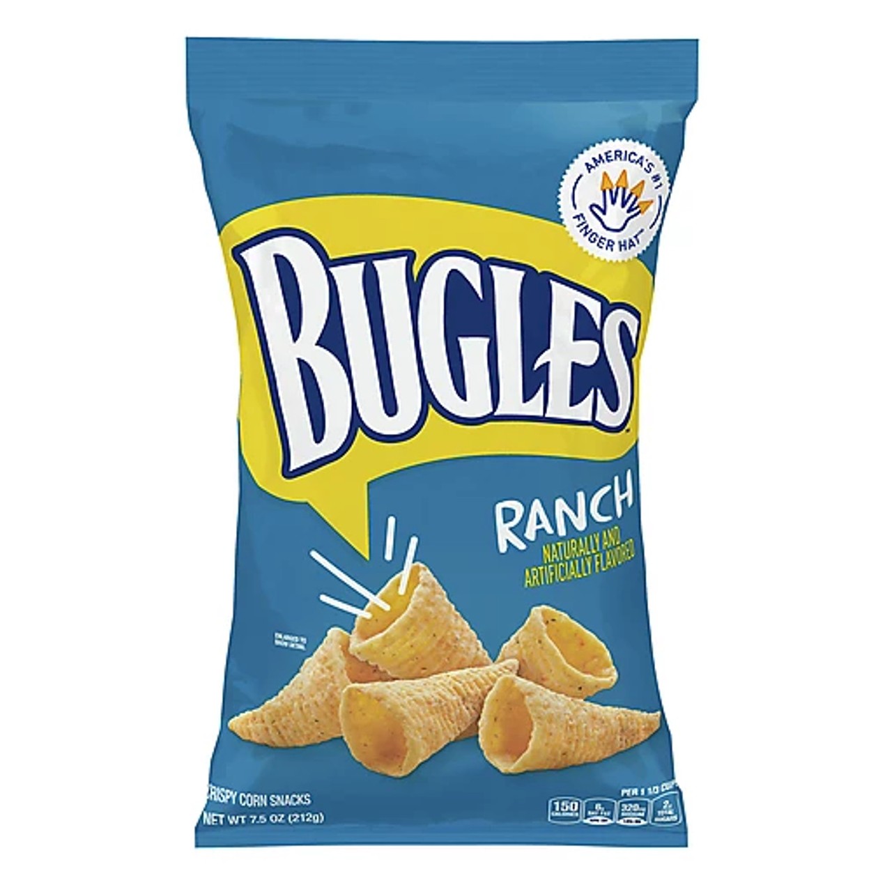 Bugles Hidden Valley Ranch Corn Snacks 7.5 OZ