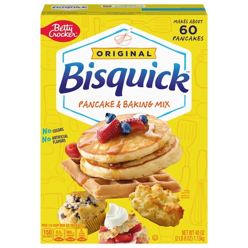 BISQUICK BAKING MIX ORIGINAL             40 OZ