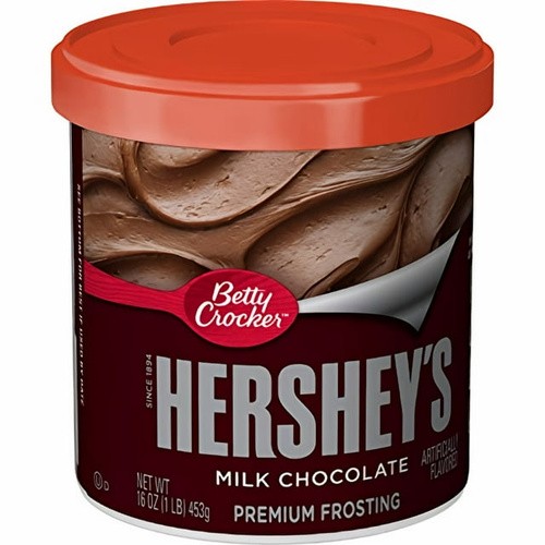 BETTY CROCKER FRSTNG HERSHEY MILK CH 16 OZ