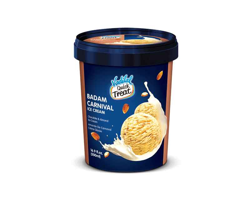 VADILAAL BADAM ICE CREAM