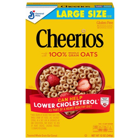CHEERIOS OATS 12 OZ