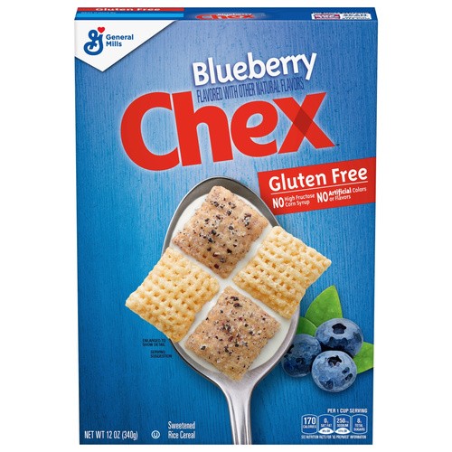GENERAL MILLS CHEX BLUEBERRY 12 OZ