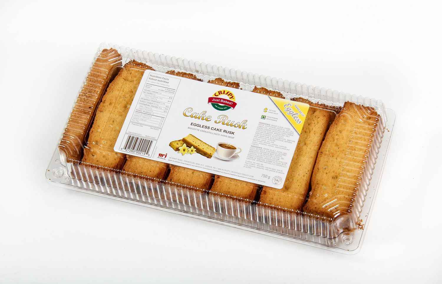 CRISPY EGGLESS CAKE RUSK