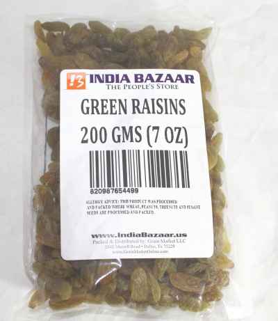 Green Raisins
