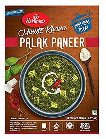 Haldirams Palak Paneer